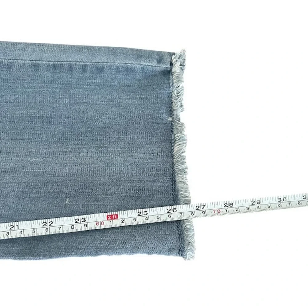 Democracy Ab Technology "Ab"solution Light Ankle‎ Raw Hem Straight Jeans Plus 16 - Picture 5 of 5